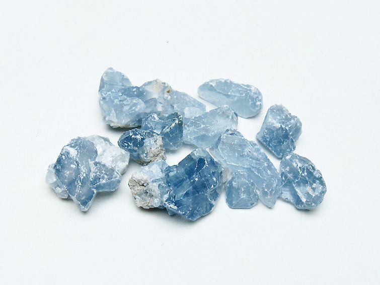 セレスタイト 天青石 原石 [t617-3367] 1枚目