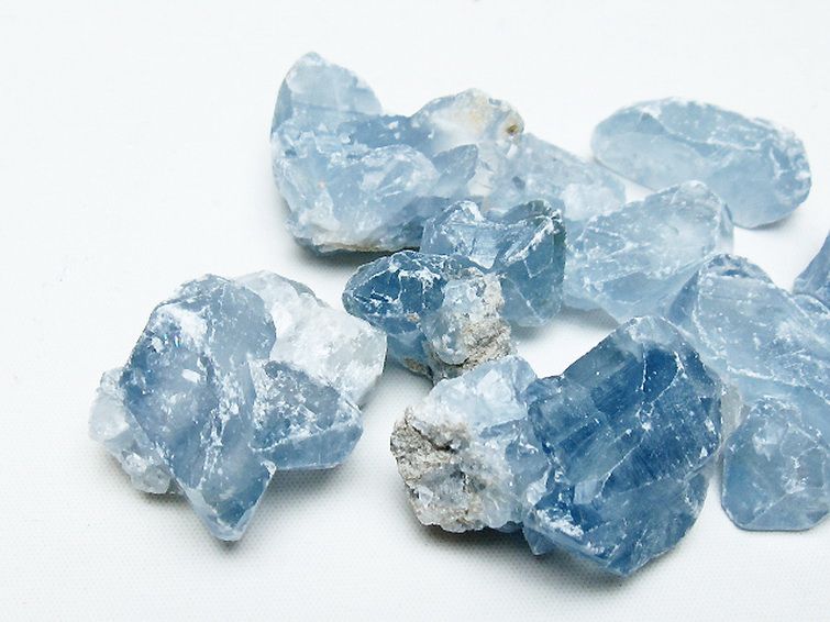 セレスタイト 天青石 原石 [t617-3367] 2枚目