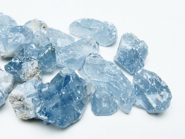 セレスタイト 天青石 原石 [t617-3367] 3枚目