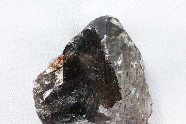 ブラジル産 モリオン 純天然 黒水晶 クラスター[T618-7081] 3枚目