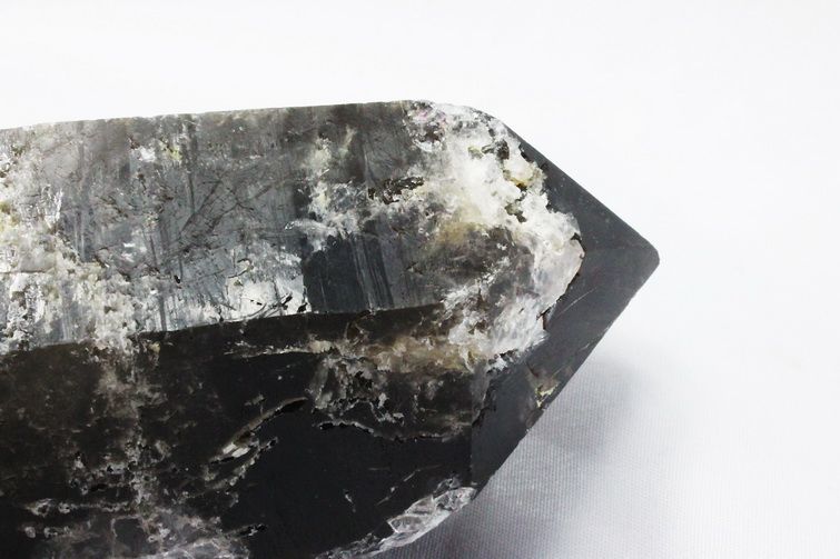 ブラジル産 モリオン 純天然 黒水晶 クラスター[T618-7082] 3枚目