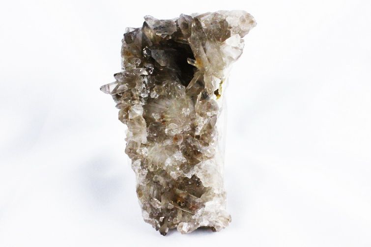 ブラジル産 モリオン 純天然 黒水晶 クラスター[T618-7120] 1枚目