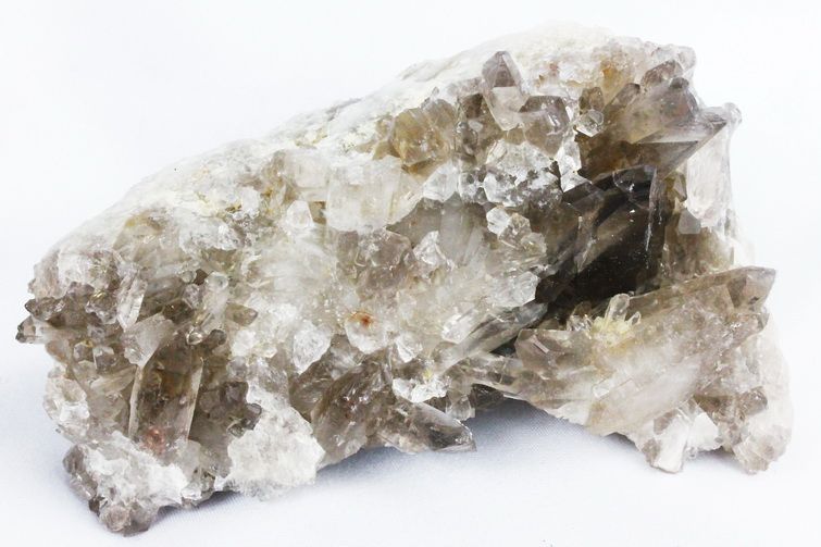 ブラジル産 モリオン 純天然 黒水晶 クラスター[T618-7120] 2枚目