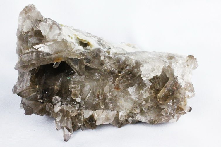 ブラジル産 モリオン 純天然 黒水晶 クラスター[T618-7120] 3枚目