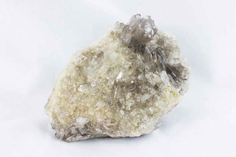 ブラジル産 モリオン 純天然 黒水晶 クラスター[T618-7141] 1枚目
