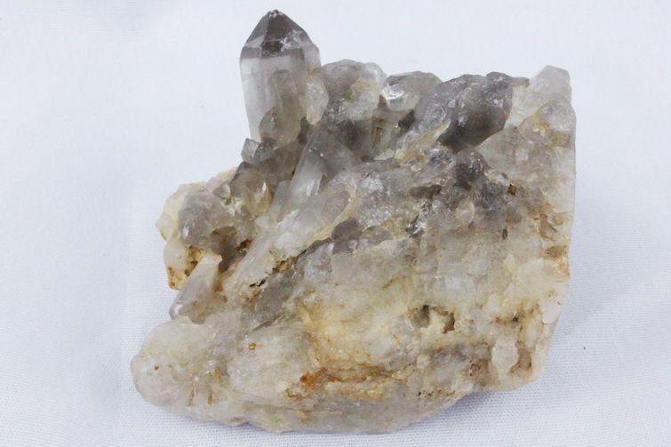 ブラジル産 モリオン 純天然 黒水晶 クラスター[T618-7146] 1枚目