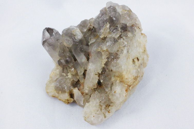 ブラジル産 モリオン 純天然 黒水晶 クラスター[T618-7146] 3枚目