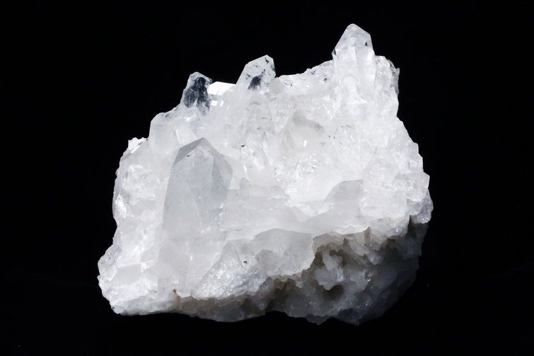 アーカンソー州産 水晶クラスター[T619-5275] 1枚目