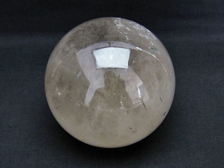 1.6Kg トルマリンルチル 丸玉 103mm [T62-13586] 1枚目