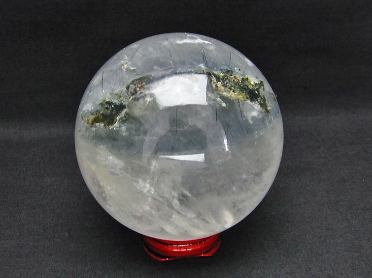 金針ルチル ガーデンファントム 丸玉 85mm [T62-13724] 1枚目