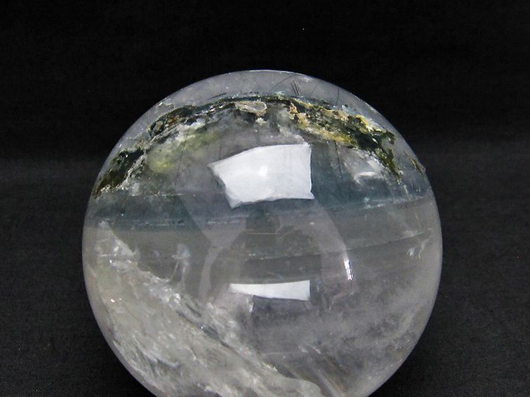 金針ルチル ガーデンファントム 丸玉 85mm [T62-13724] 3枚目