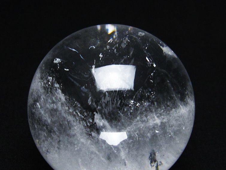 ヒマラヤ水晶 丸玉 55mm [T62-14831] 2枚目