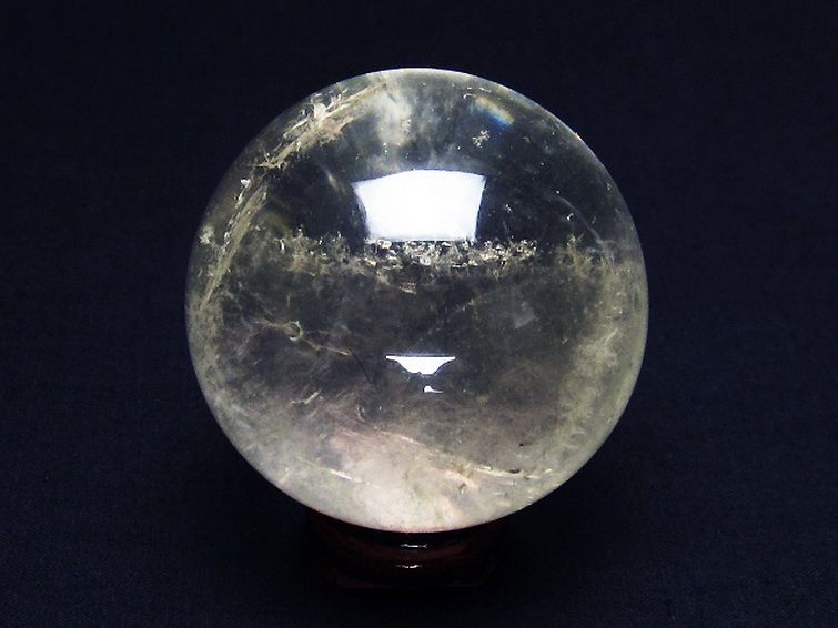 ヒマラヤ水晶 丸玉 53mm [T62-14845] 3枚目