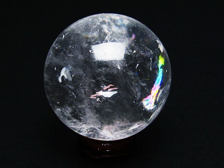 ヒマラヤ水晶 丸玉 53mm [T62-14860] 3枚目