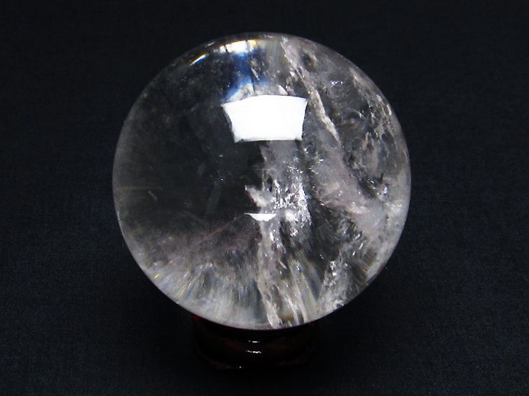 ヒマラヤ水晶 丸玉 55mm [T62-14868] 3枚目