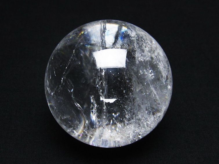 ヒマラヤ水晶 丸玉 53mm [T62-14869] 1枚目