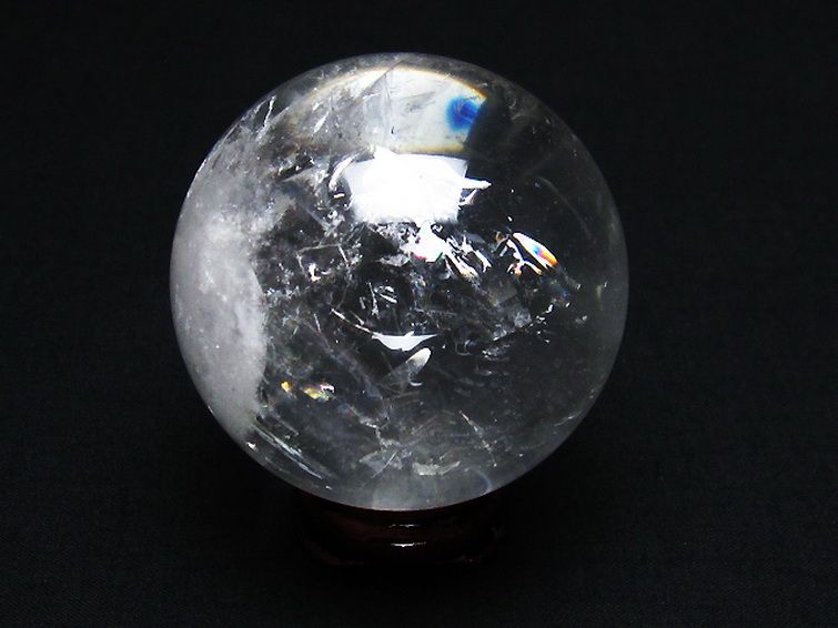 ヒマラヤ水晶 丸玉 49mm [T62-14886] 3枚目