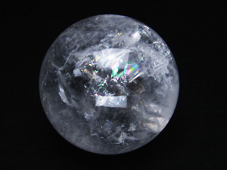 爆レア❗️ヒマラヤ水晶 丸玉 虹入り 天然石パワーストーン☆パワー浄化A1012 虹入り ヒマラヤ水晶 丸玉 24mm t317-4888 : 誠安天然石専門店 - 通販