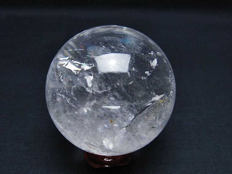 ヒマラヤ水晶 丸玉 59mm [T62-15415] 3枚目