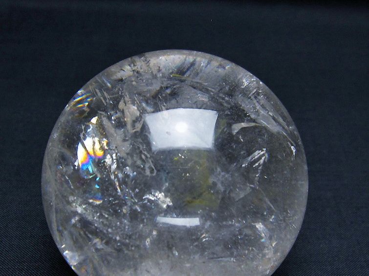 ヒマラヤ水晶 丸玉 66mm [T62-15421] 2枚目