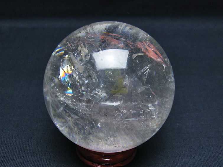 ヒマラヤ水晶 丸玉 66mm [T62-15421] 3枚目