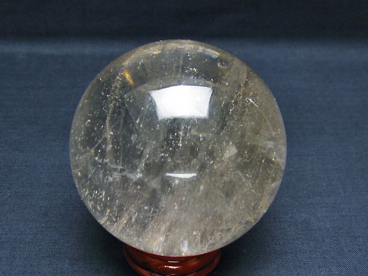 ヒマラヤ水晶 丸玉 68mm [T62-15423] 3枚目