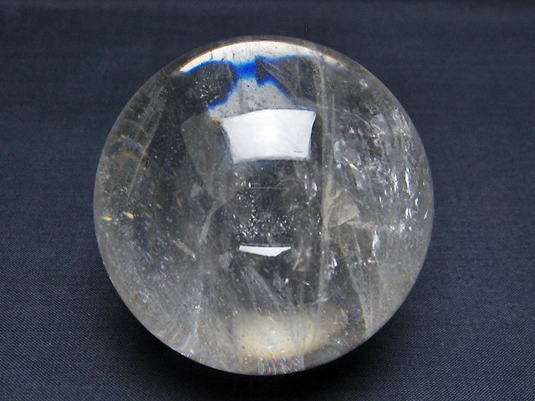 ヒマラヤ水晶 丸玉 71mm [T62-15428] 1枚目