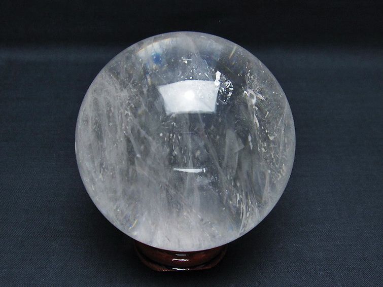 ヒマラヤ水晶 丸玉 71mm [T62-15429] 3枚目