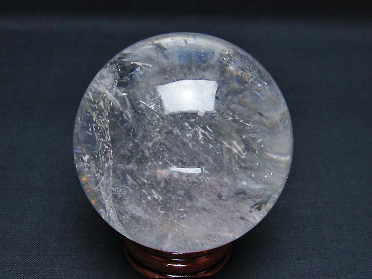 ヒマラヤ水晶 丸玉 61mm [T62-15436] 3枚目