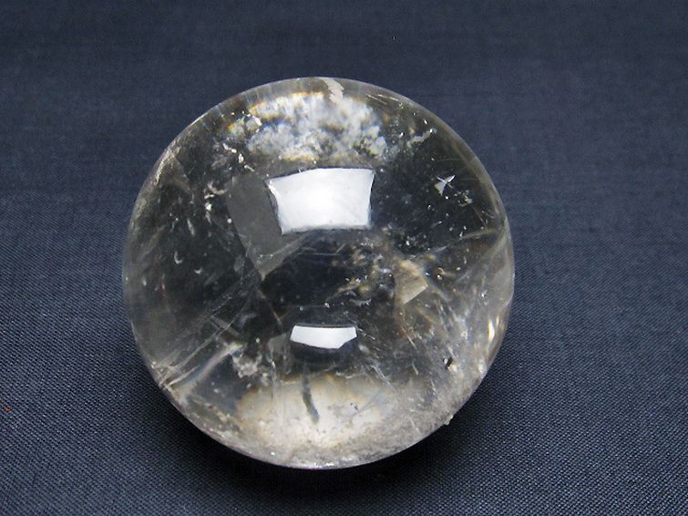 ヒマラヤ水晶 丸玉 53mm [T62-15439] 1枚目