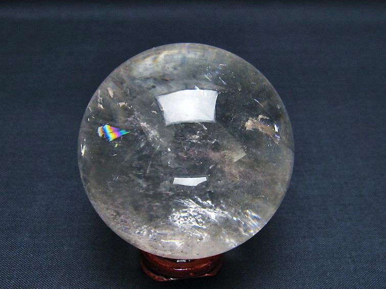 ヒマラヤ水晶 丸玉 57mm [T62-15440] 3枚目