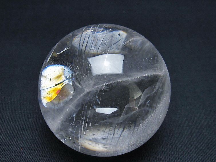 ヒマラヤ水晶 丸玉 61mm [T62-15441] 1枚目