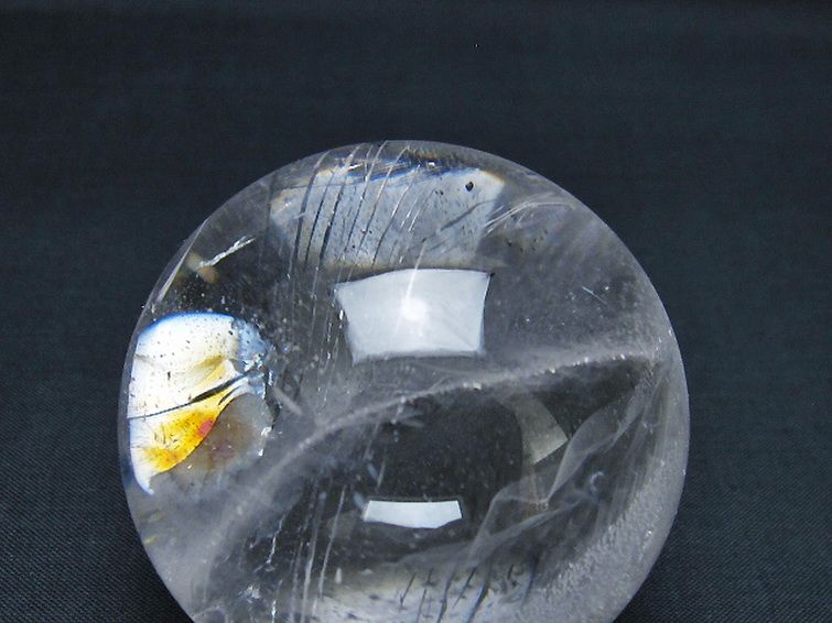 ヒマラヤ水晶 丸玉 61mm [T62-15441] 2枚目