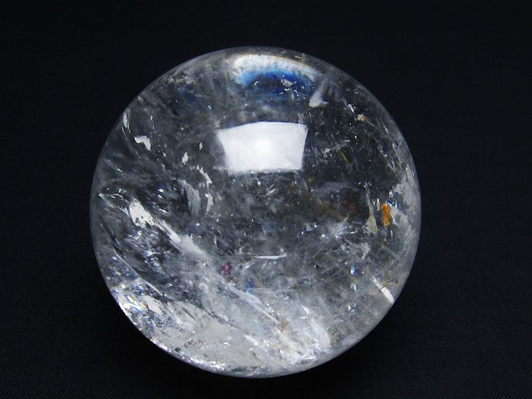 ヒマラヤ水晶 丸玉 64mm [T62-15588] 1枚目