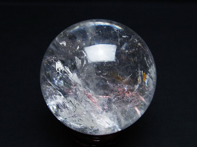 ヒマラヤ水晶 丸玉 64mm [T62-15588] 3枚目