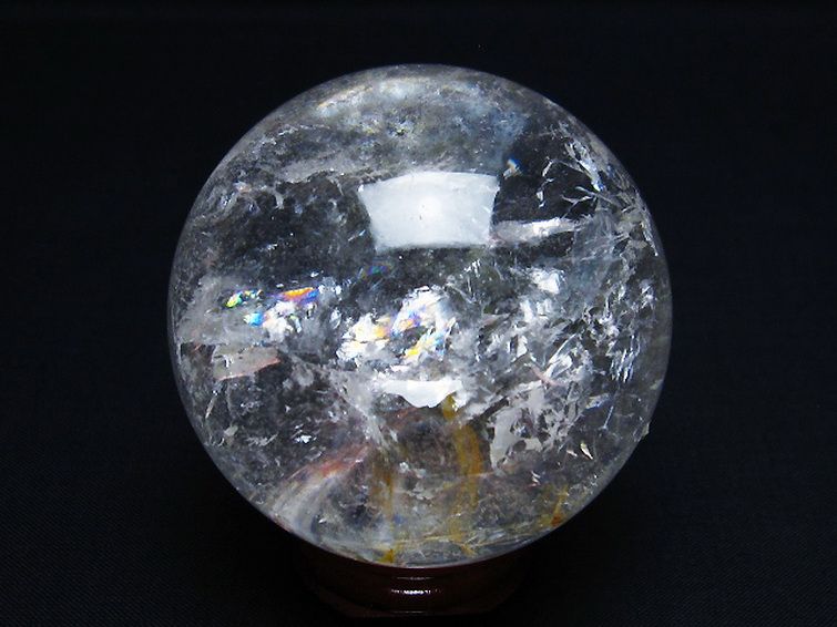 ヒマラヤ水晶 丸玉 63mm [T62-15727] 3枚目