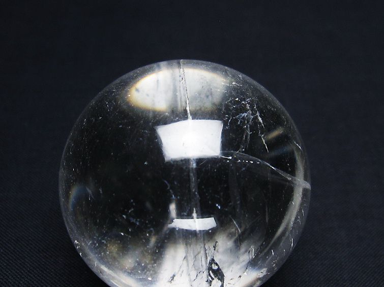 ヒマラヤ水晶 丸玉 43mm [T62-15754] 2枚目