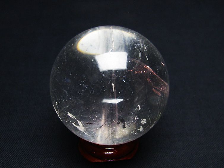 ヒマラヤ水晶 丸玉 43mm [T62-15754] 3枚目