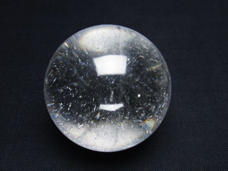 ヒマラヤ水晶 丸玉 41mm [T62-15755] 1枚目