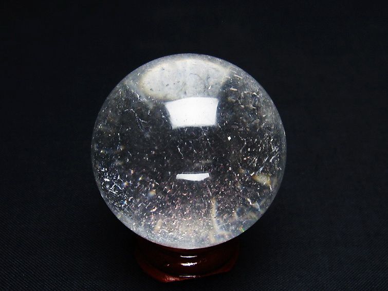 ヒマラヤ水晶 丸玉 41mm [T62-15755] 3枚目