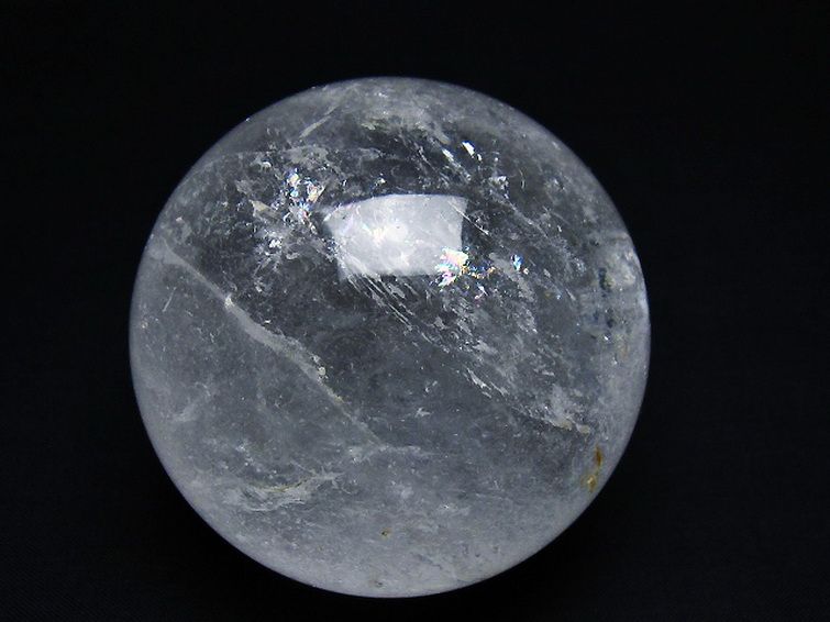 ヒマラヤ水晶 丸玉 71mm [T62-15931] 1枚目