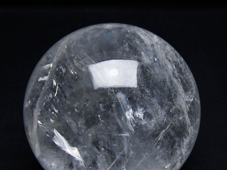 ヒマラヤ水晶 丸玉 76mm [T62-16041] 2枚目