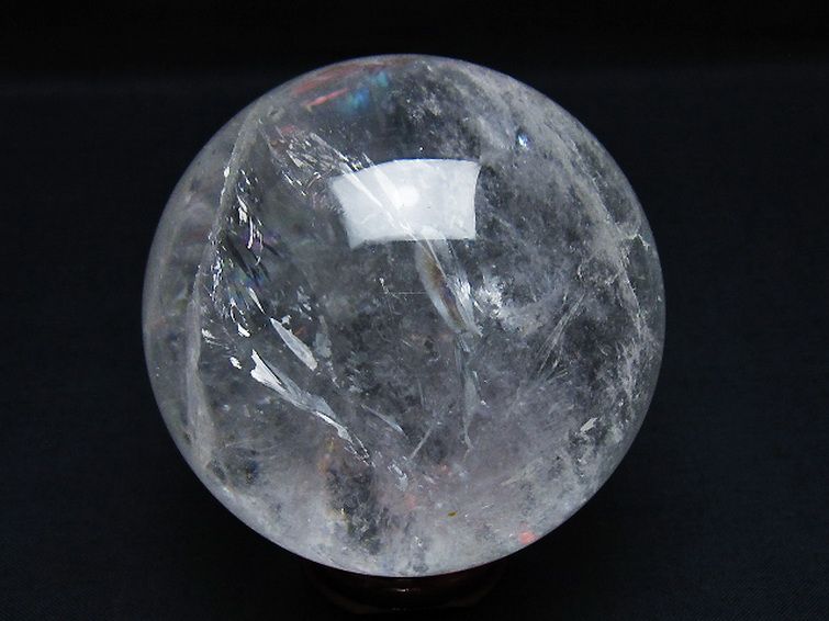 ヒマラヤ水晶 丸玉 76mm [T62-16041] 3枚目