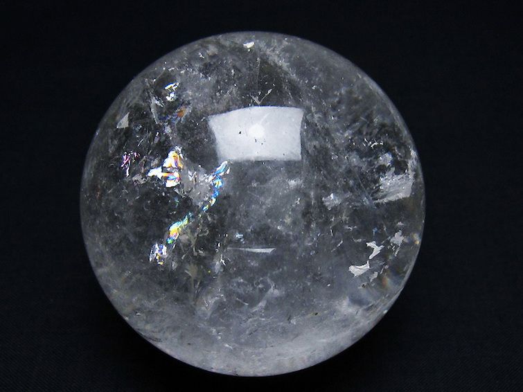 ヒマラヤ水晶 丸玉 66mm [T62-16047] 1枚目