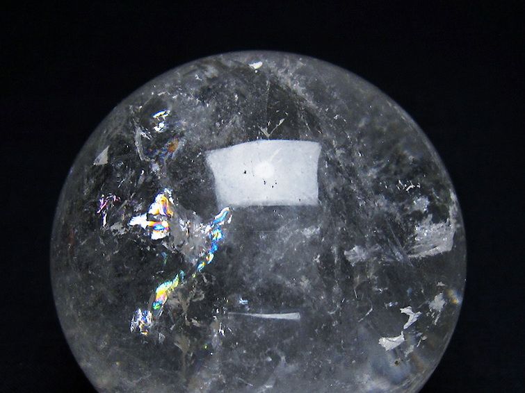 ヒマラヤ水晶 丸玉 66mm [T62-16047] 2枚目