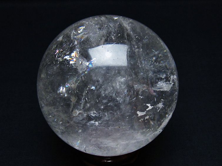 ヒマラヤ水晶 丸玉 66mm [T62-16047] 3枚目