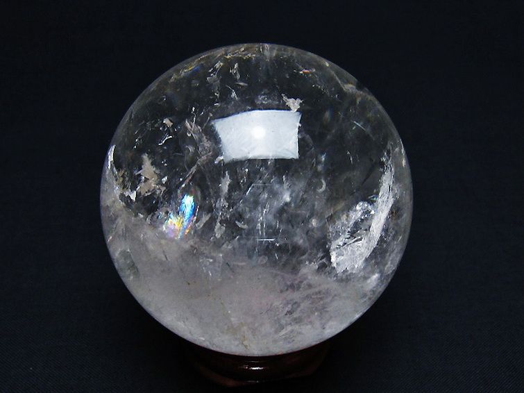 ヒマラヤ水晶 丸玉 63mm [T62-16048] 3枚目