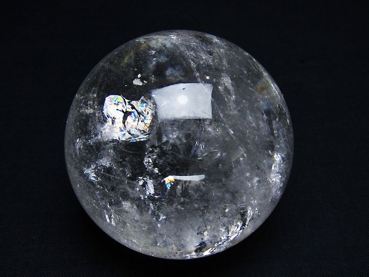 ヒマラヤ水晶 丸玉 57mm [T62-16065] 1枚目