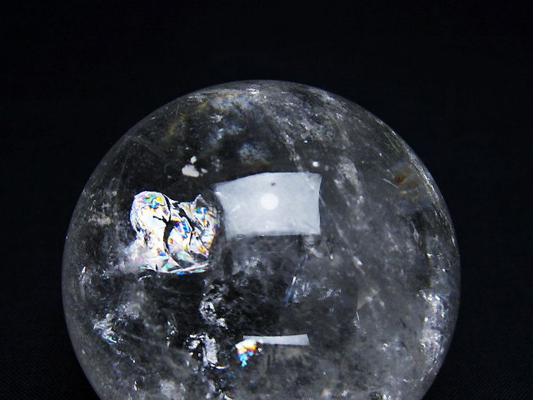 ヒマラヤ水晶 丸玉 57mm [T62-16065] 2枚目