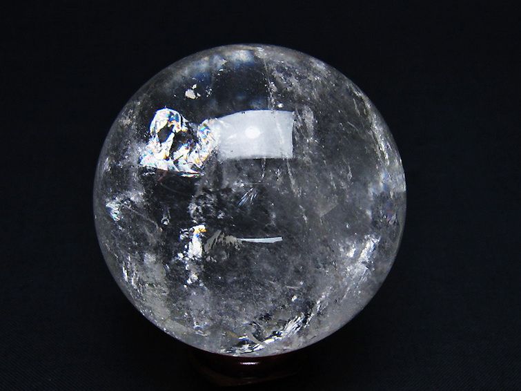 ヒマラヤ水晶 丸玉 57mm [T62-16065] 3枚目